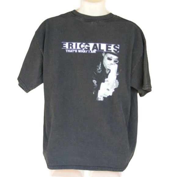 Vintage ERIC GALES BAND Tshirt, XL, Wash fade, Black, 2 Sided, Short sleeves - Picture 1 of 8